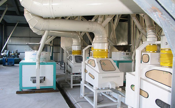 苦蕎脫殼成套設備實拍圖片