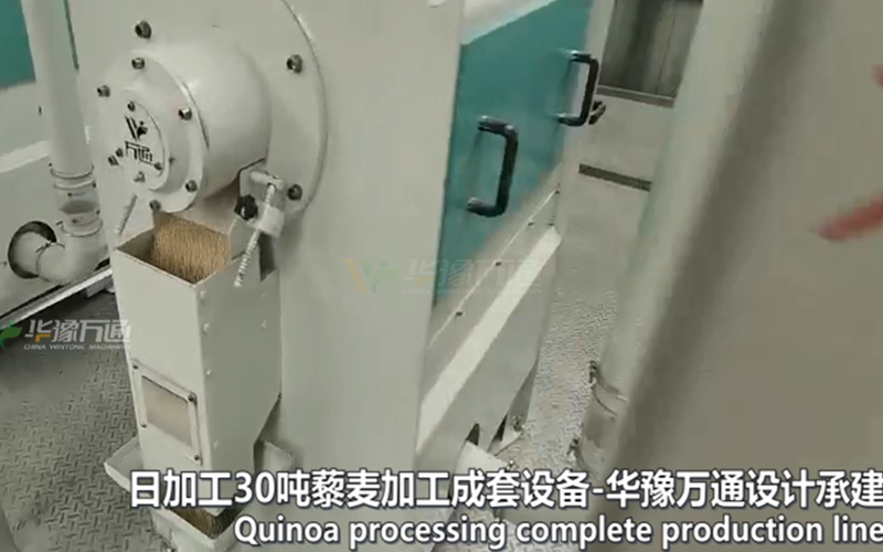 云南藜麥脫皮加工生產(chǎn)線