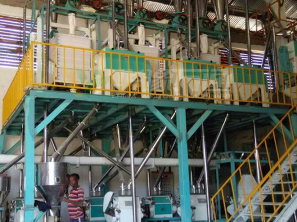 埃塞俄比亞40噸小麥制粉成套項(xiàng)目